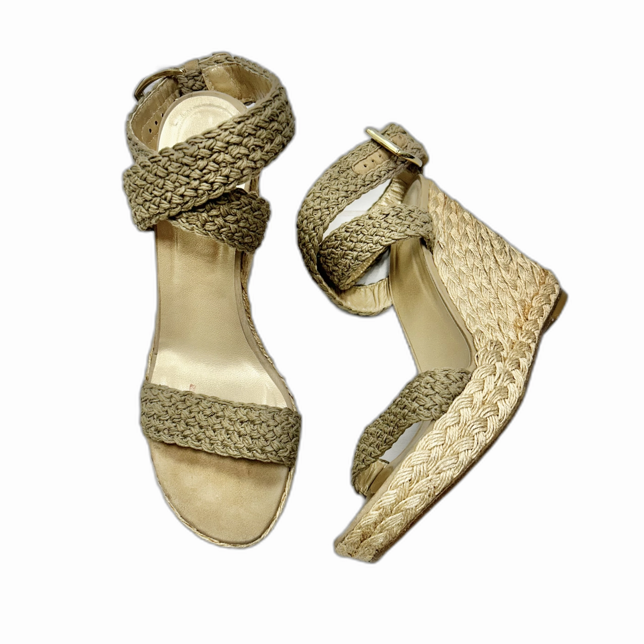 Sandals Designer By Stuart Weitzman In Green, Size: 10 Track Run