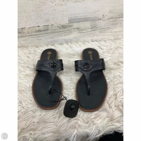 Sandals Designer By Tory Burch In Black, Size: 8.5 Dry Base