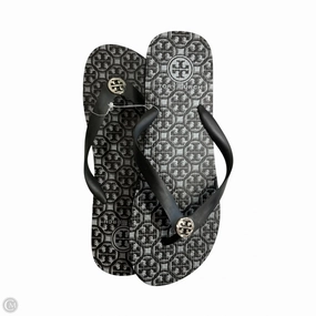 Supportive structure Sandals Designer By Tory Burch In Black, Size: 9