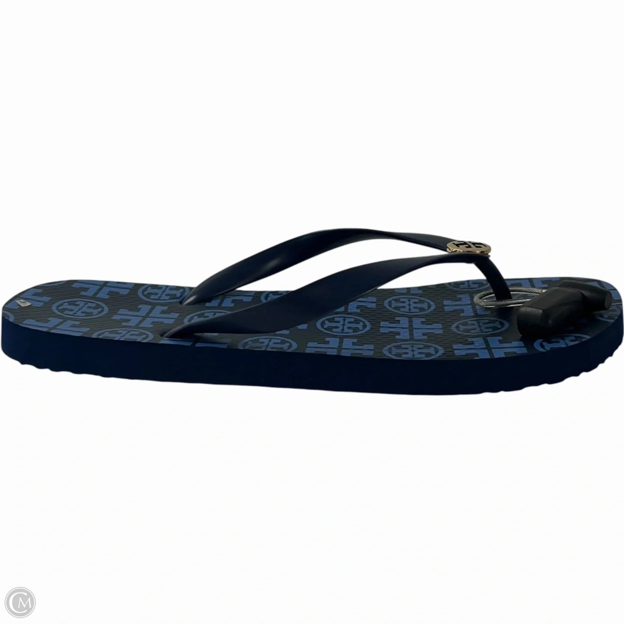 Sandals Designer By Tory Burch In Blue, Size: 10 Pose Ready Breathable Beach Walk