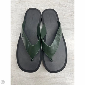 Sandals Designer By Tory Burch In Green, Size: 11 Cotton Touch Stud Cool