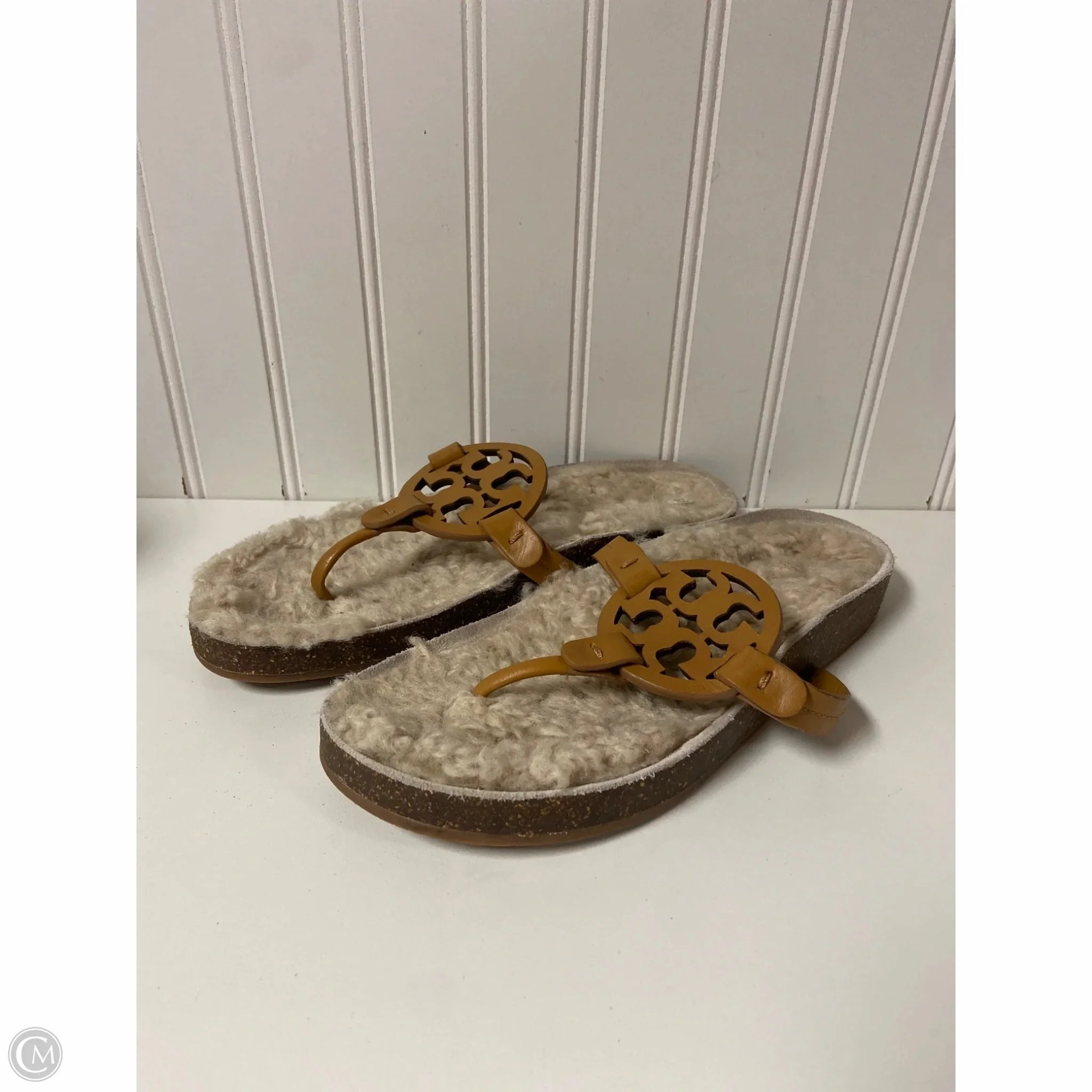 Sandals Designer By Tory Burch In Tan, Size: 8.5 Energy Walk