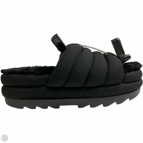 Anti Odor Gym Workout Forest Mood Sandals Designer By Ugg In Black, Size: 7