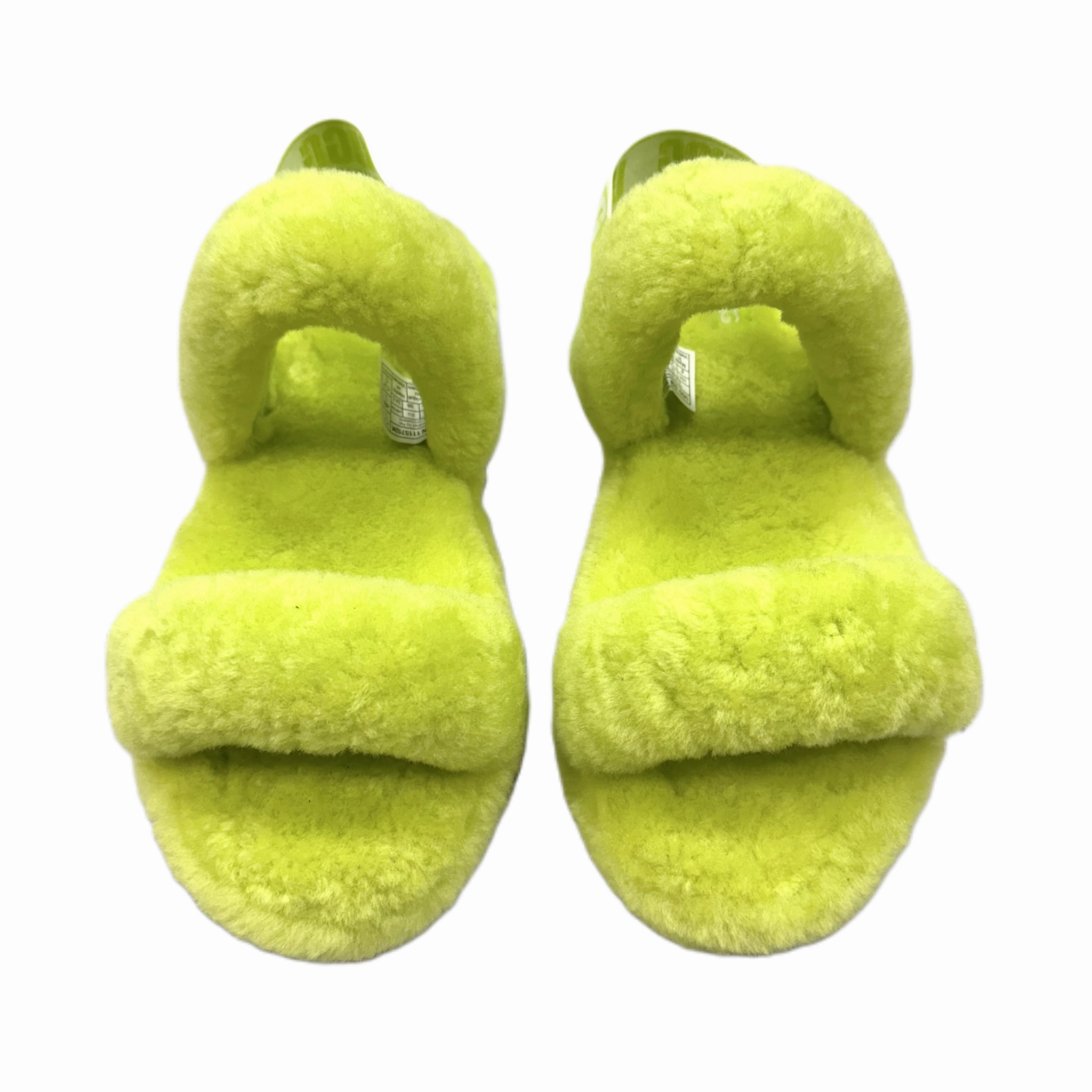 Comfort Run Lightweight Midsole Sandals Designer By Ugg In Green, Size: 6