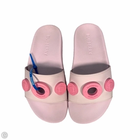 Peace Mood Low Impact Design Sandals Luxury Designer By Burberry In Pink, Size: 6