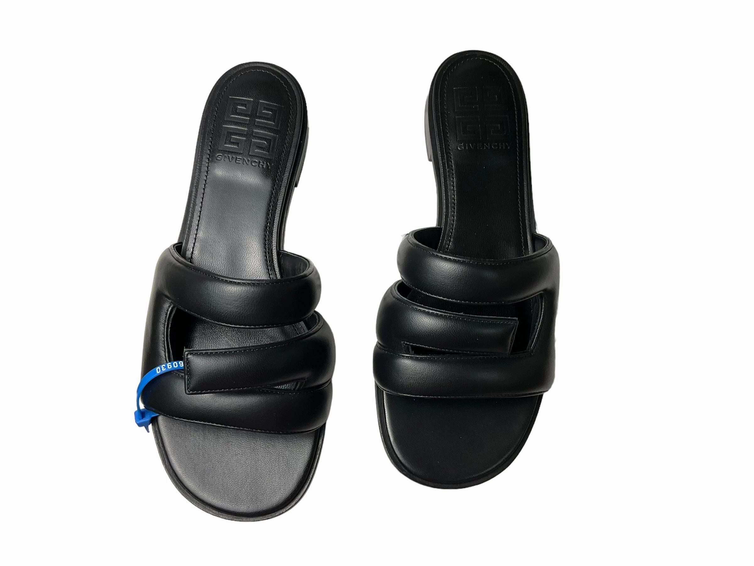 Winter Chill Planet Mood Sandals Luxury Designer By Givenchy In Black, Size: 8