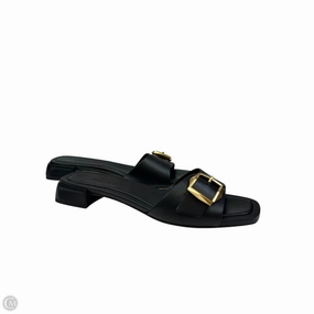 Arch Support Daily Walk Comfort Curve Sandals Luxury Designer By Jimmy Choo In Black, Size: 9.5