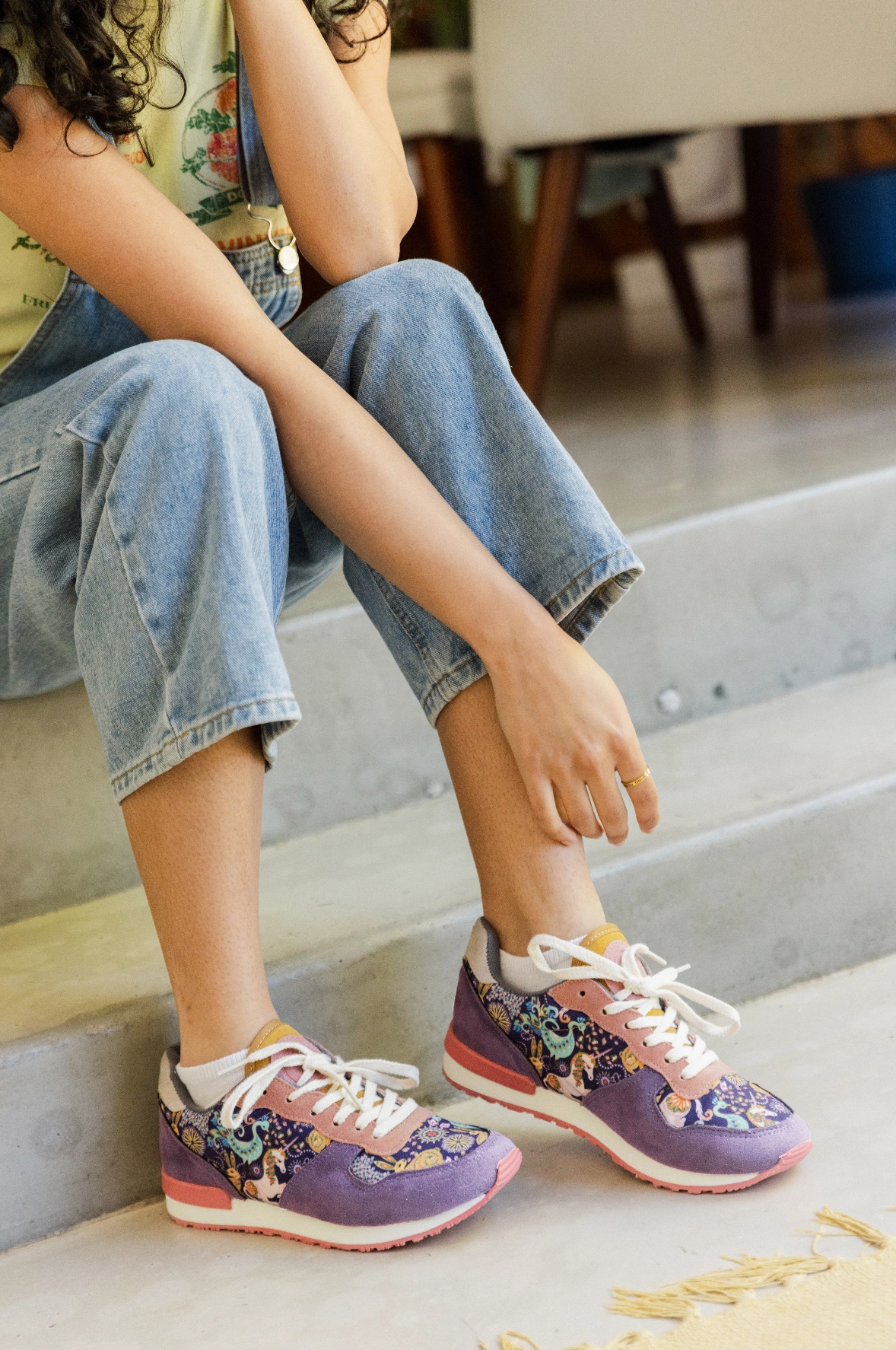 Durable Ripstop Upper Sneaker Storage Saola - Vegan Jogger