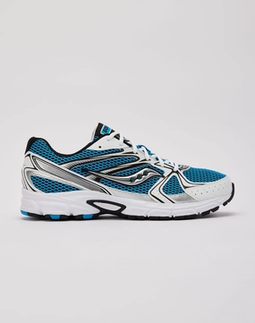 Saucony Ride Millennium running in a glacier area shoes banked track running option