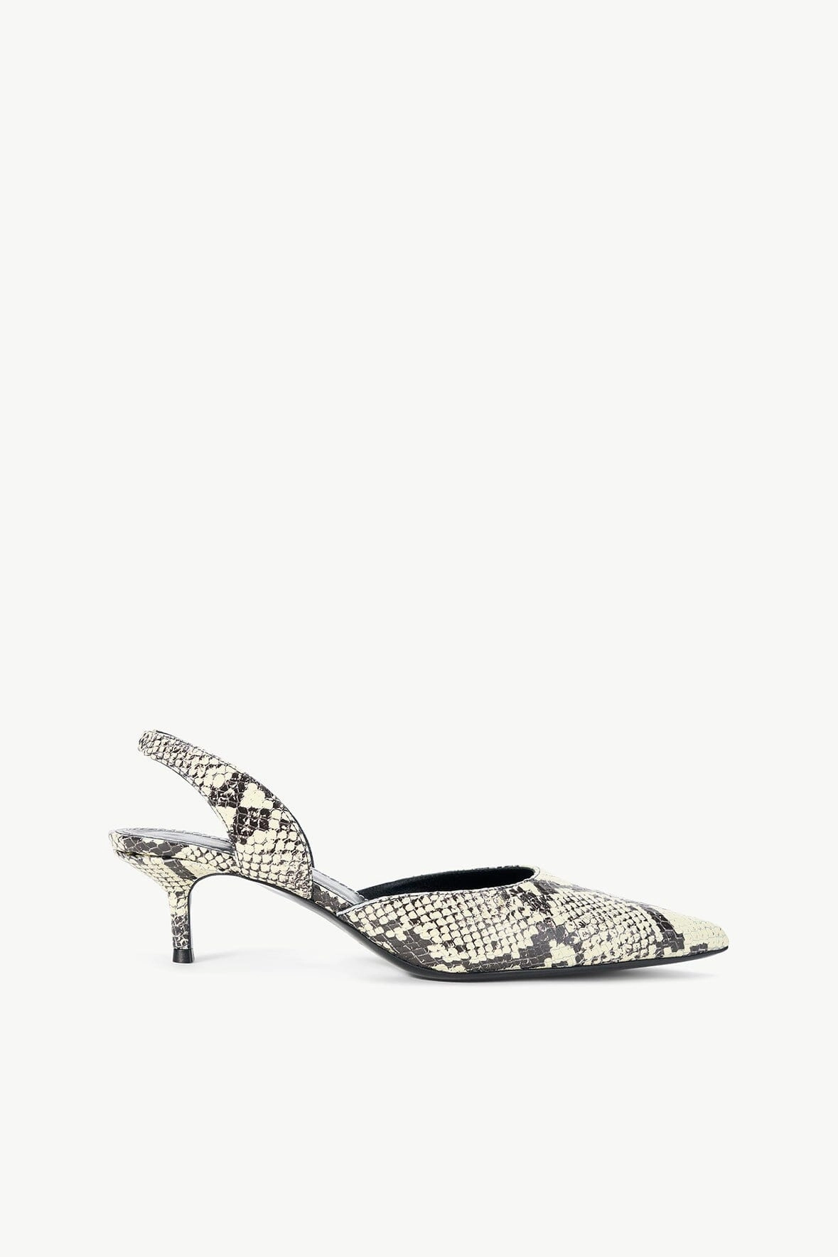 Season Ease spring fresh SEBASTIAN SLINGBACK | WHITE SNAKE