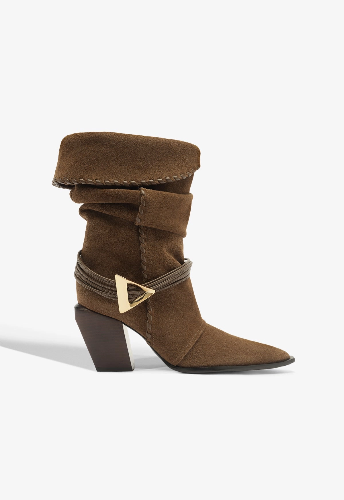 Sable Suede Bootie Tech Glow