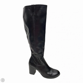 Cold-resistant Boots Knee Heels By Dexflex In Black, Size: 9.5