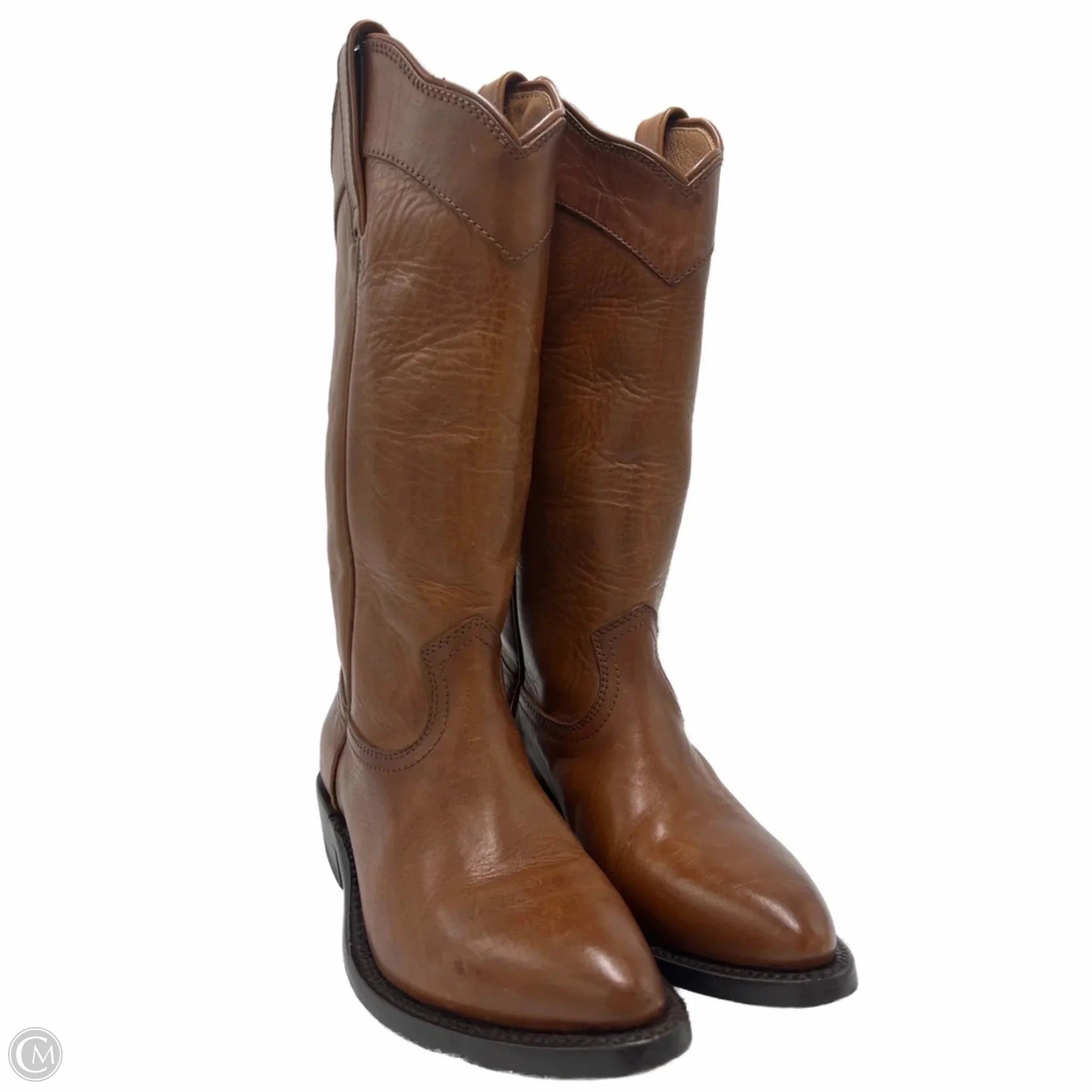 Boots Designer By Frye In Brown, Size: 6 Love Glow Durable Build