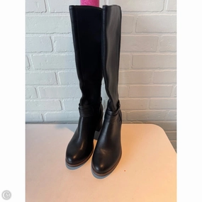 Quick Drying Mountain Climber Fashionable Look Boots Knee Heels By Sonoma In Black, Size: 10