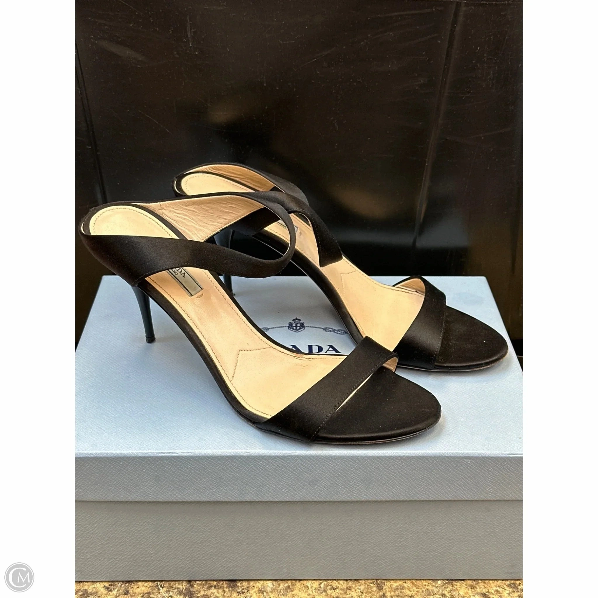 Shoes Luxury Designer By Prada In Black, Size: 11 Ergonomic City Adventure photo shoot