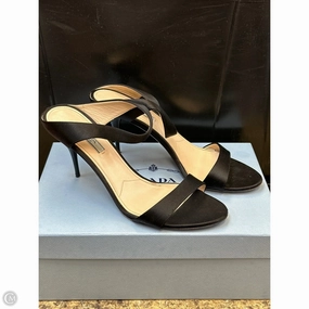 Shoes Luxury Designer By Prada In Black, Size: 11 Ergonomic City Adventure photo shoot