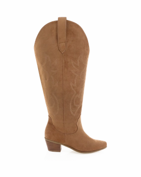 City Trek Seamless Interior URSON EXTENDED CURVE - DARK TAN SUEDE