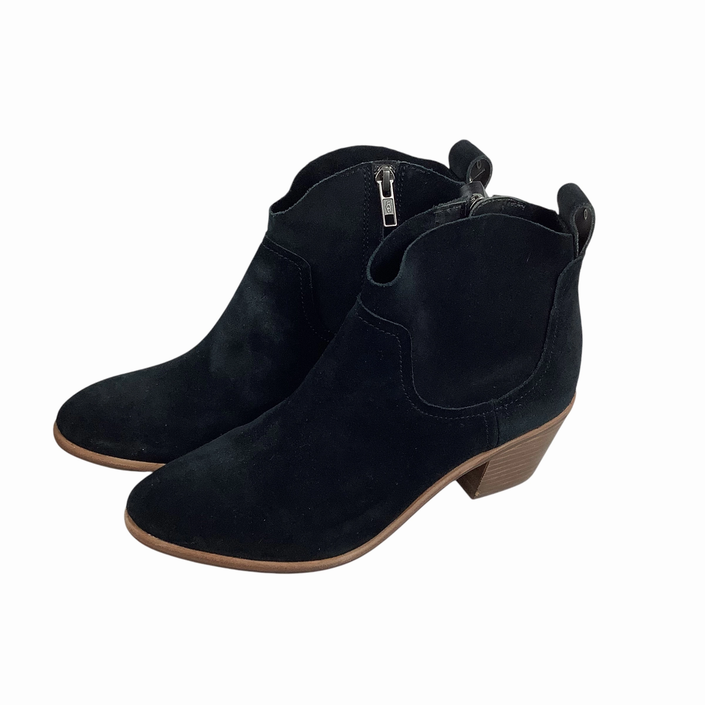 Elastic Moisture Management Technology Boots Designer By Ugg In Black, Size: 8