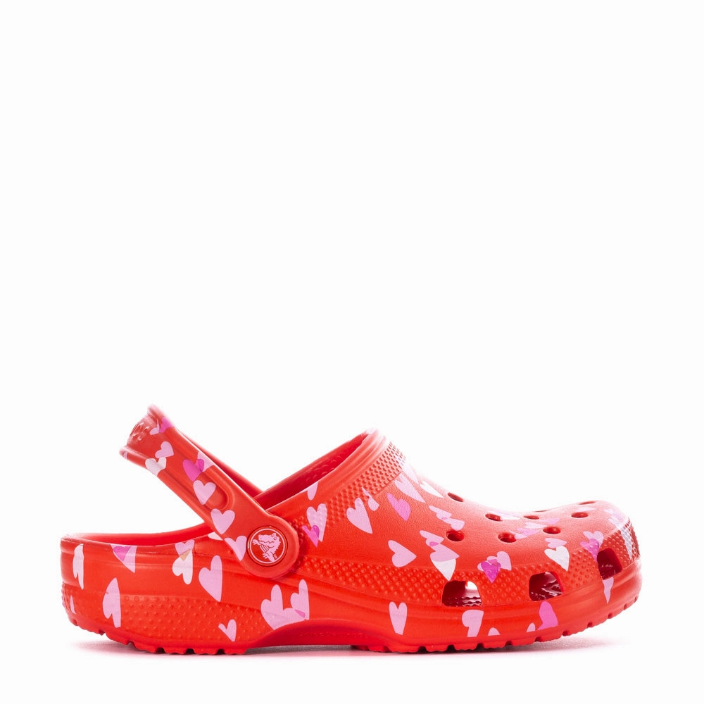 Comfort Strap Classic Valentines Clog - Kids