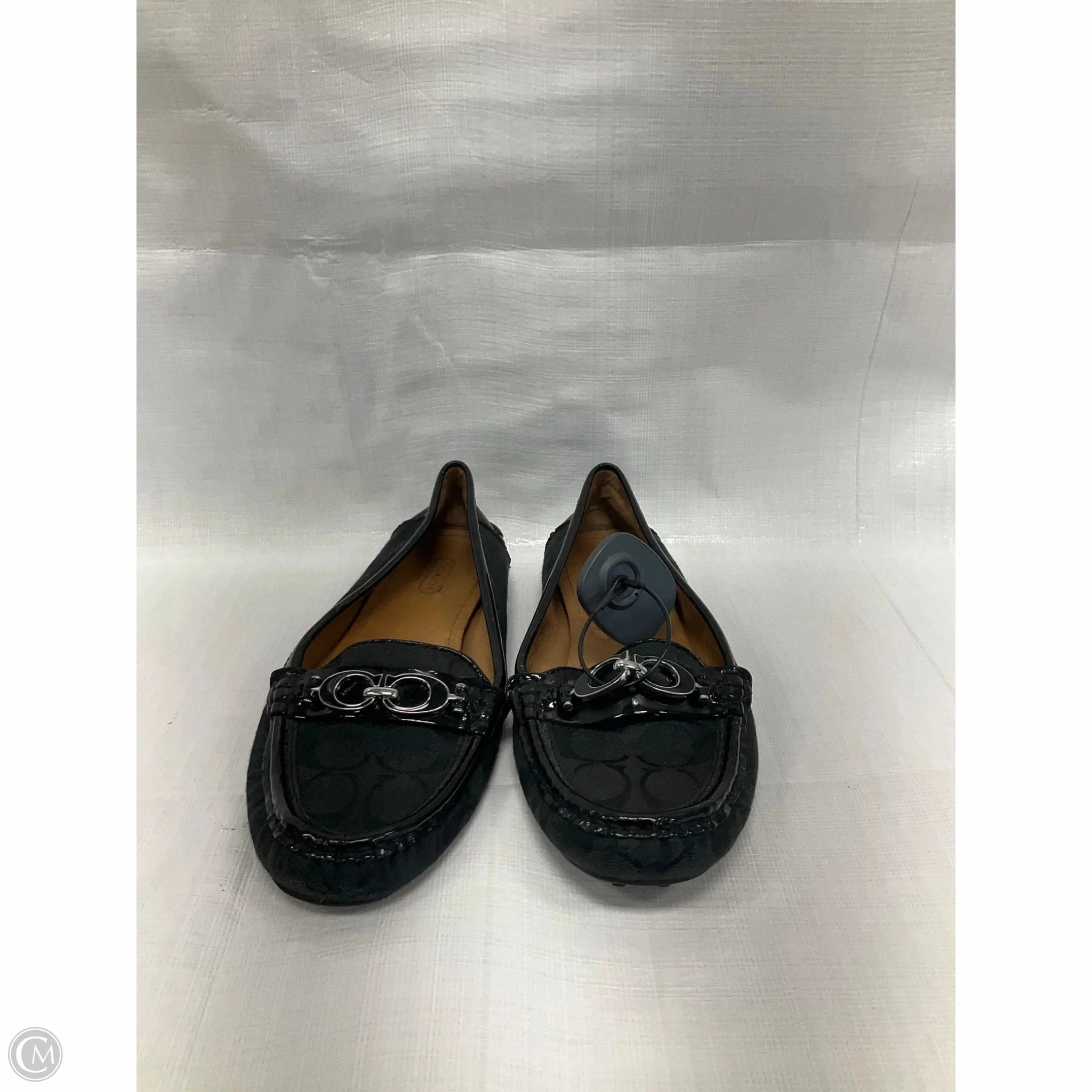 Shoes Designer By Coach In Black & Brown, Size: 7.5 Fantasy Path Quick Fit