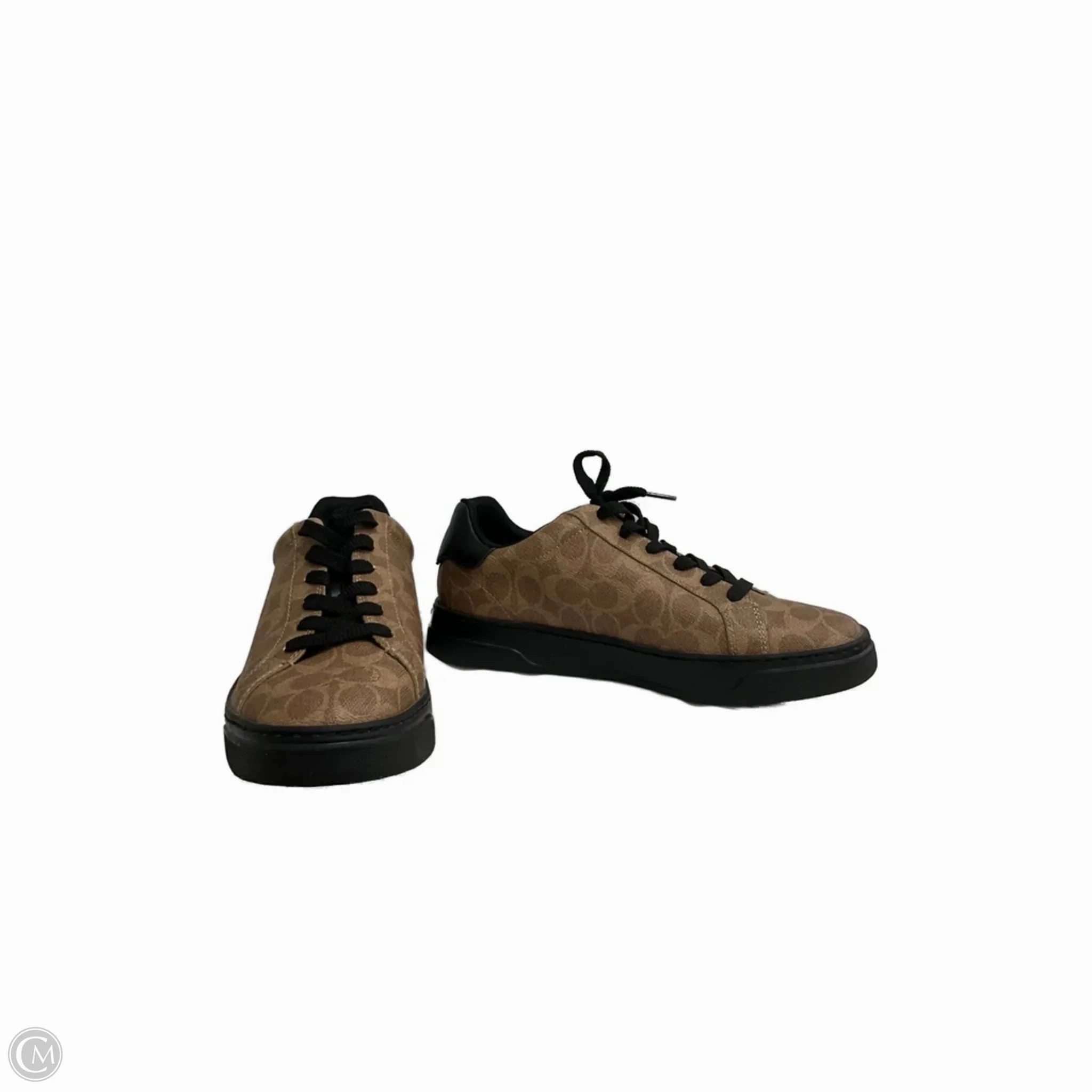 Island Vibe Shoes Designer By Coach In Black & Brown, Size: 9.5