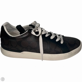 Seamless Inner Construction All Terrain Stylish Commuters Shoes Designer By Coach In Black & Brown, Size: 9