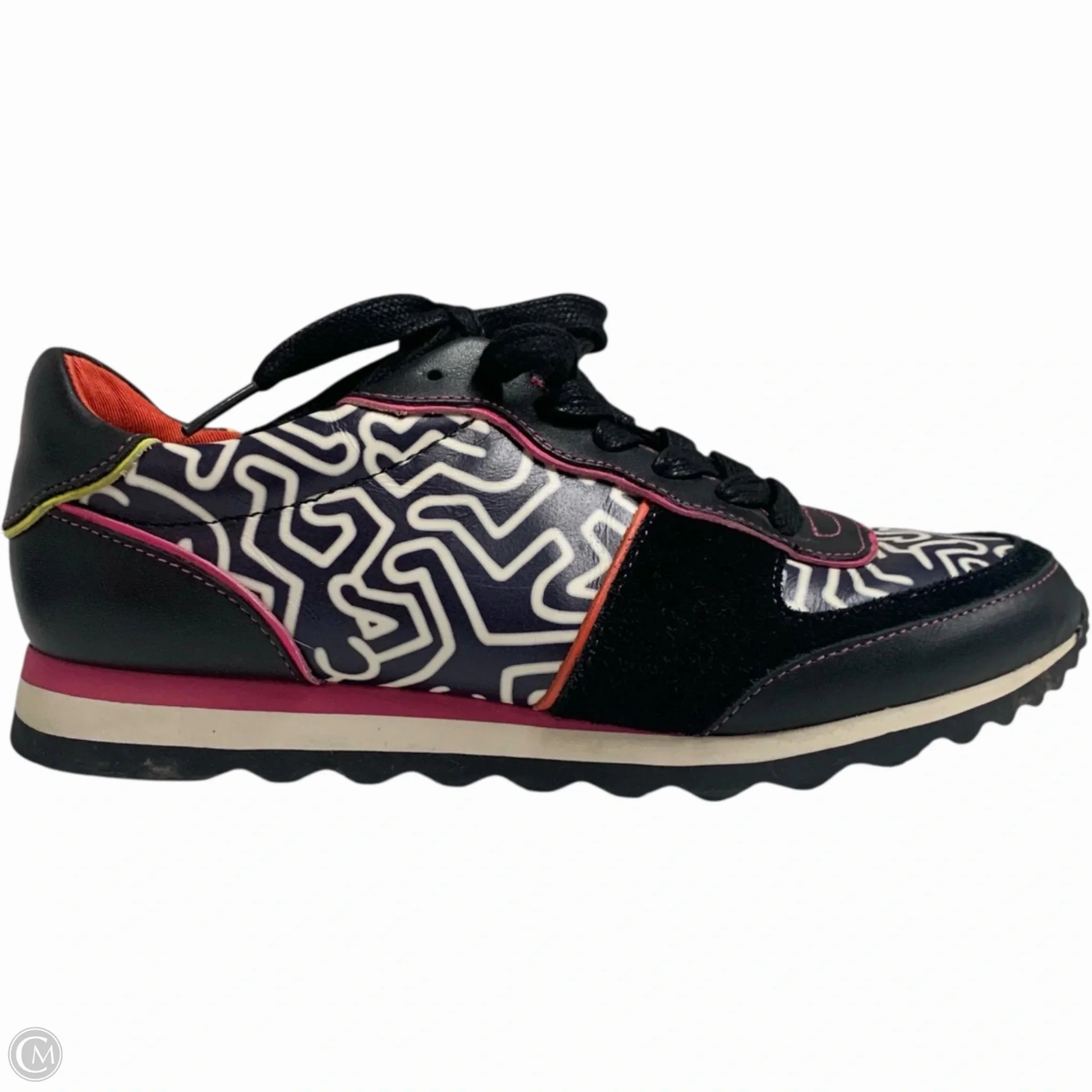 Shoes Designer By Coach In Black & White, Size: 7 Ventilation Ports Meta Move