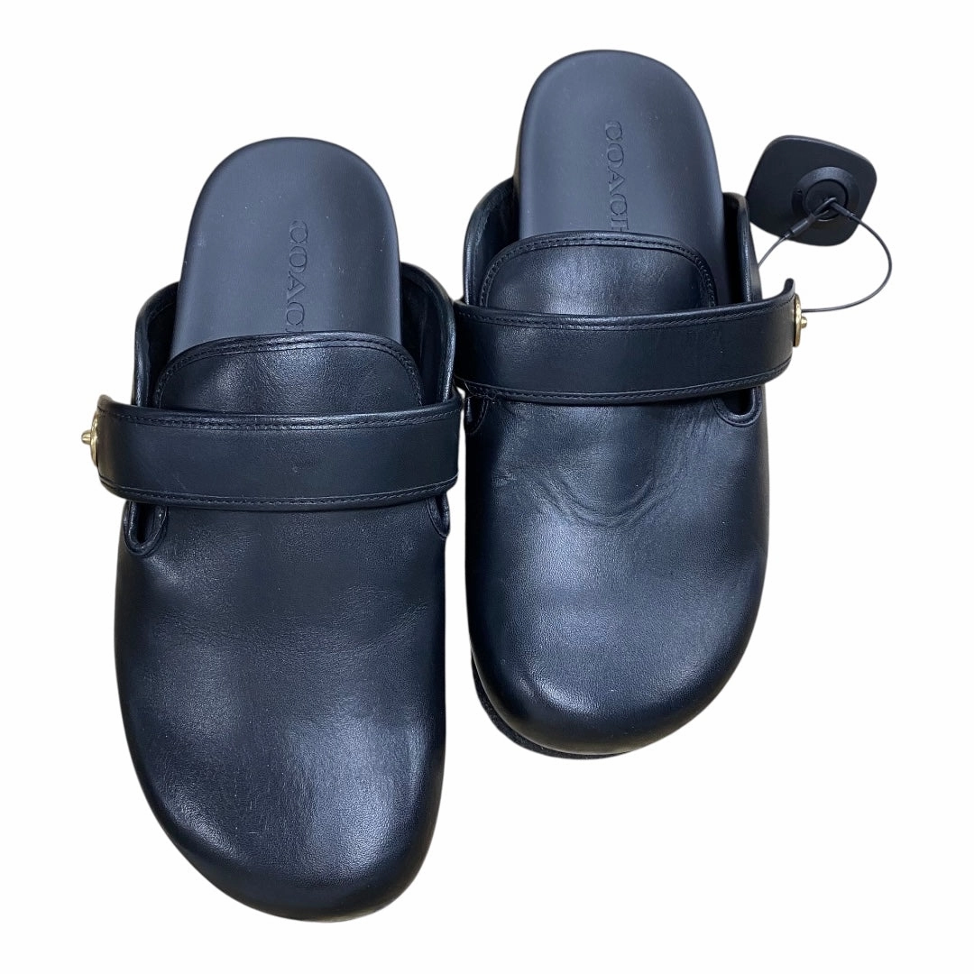 Shoes Designer By Coach In Black, Size:10 Youth Fresh