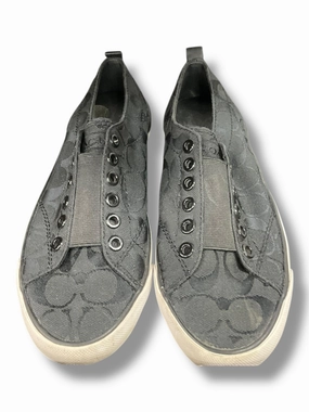 Shoes Designer By Coach In Black, Size: 7 Hero Walk Stone Gray