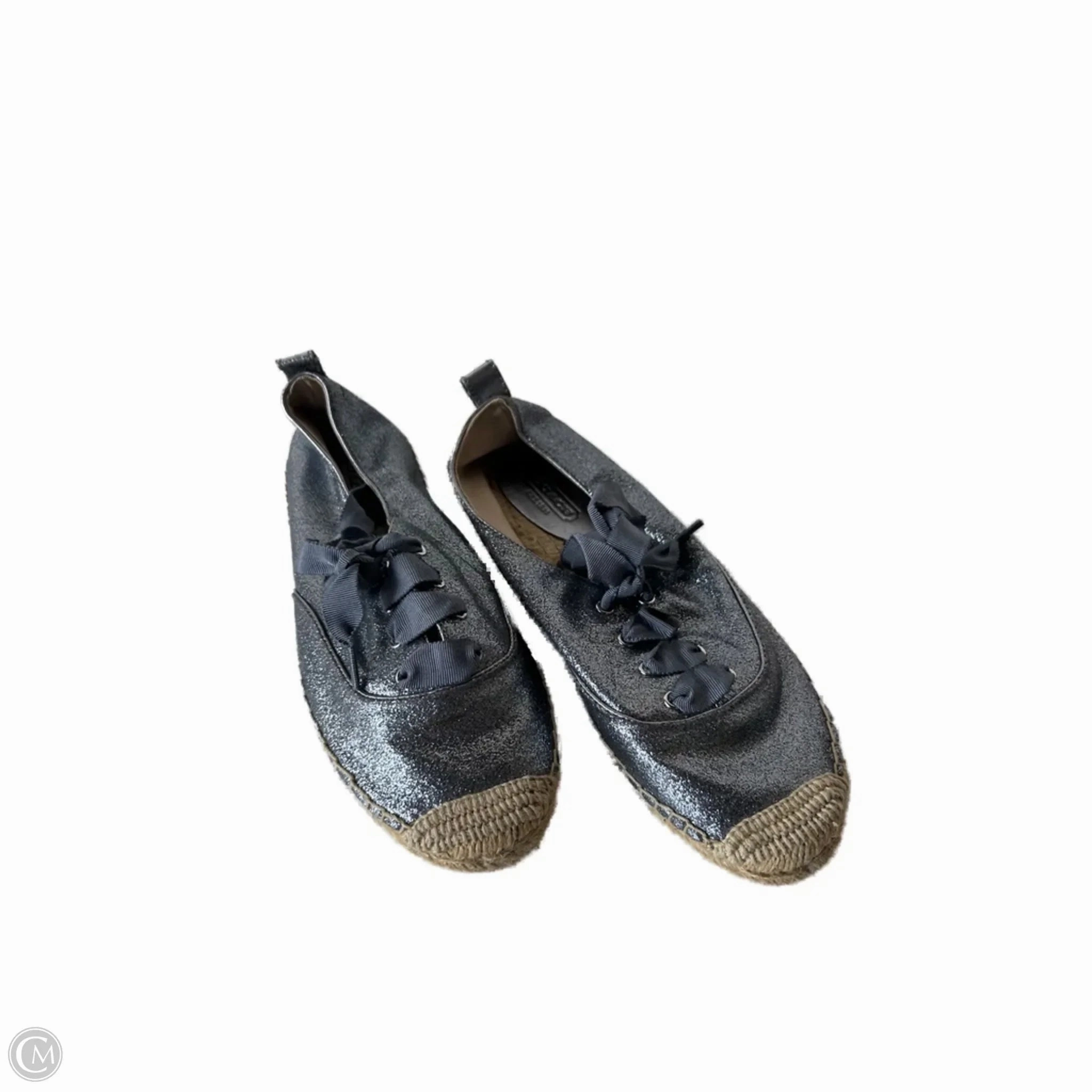Garden Mood Shoes Designer By Coach In Blue & Tan, Size: 7.5