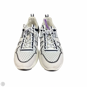 Kind Glow Sport Life Shoes Designer By Coach In Blue & White, Size: 7.5