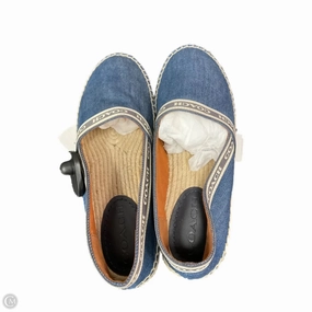 Tech Knit Surf Step Shoes Designer By Coach In Blue Denim, Size: 8.5