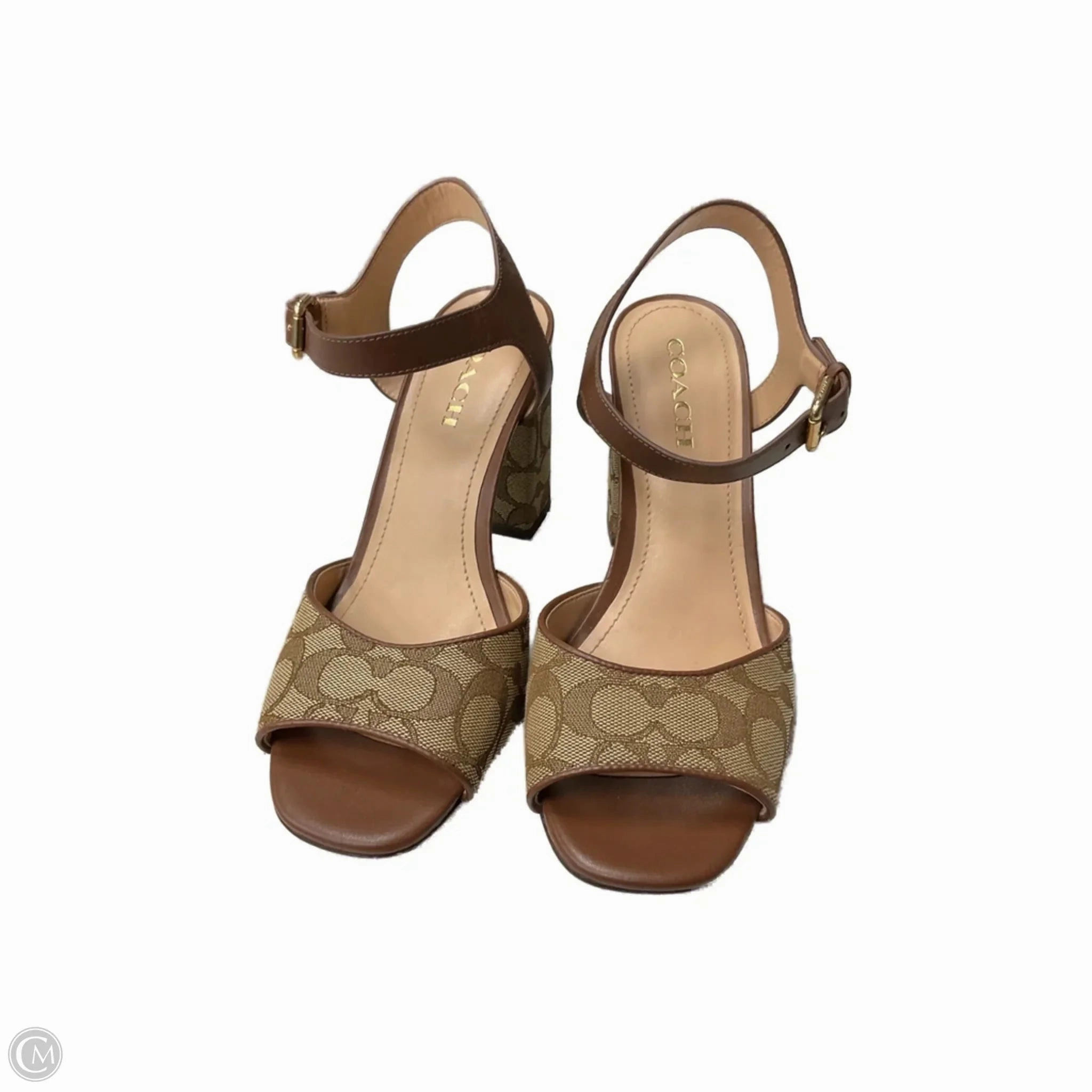 Non Toxic Materials Boho Free Shoes Designer By Coach In Brown, Size: 10