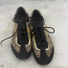 All Day Rainy Day Shoes Designer By Coach In Brown, Size: 7.5
