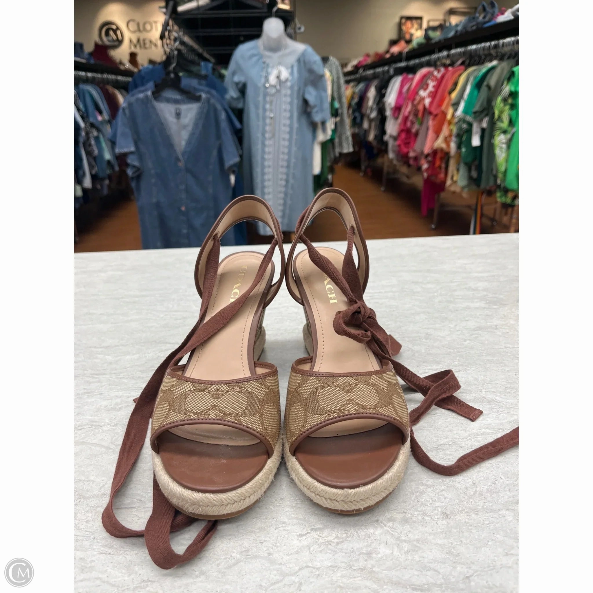 Shoes Designer By Coach In Brown, Size: 9 Shockproof Dad Style