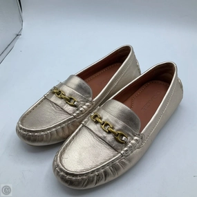 Feather Light Modern Commuters Shoes Designer By Coach In Gold, Size: 5