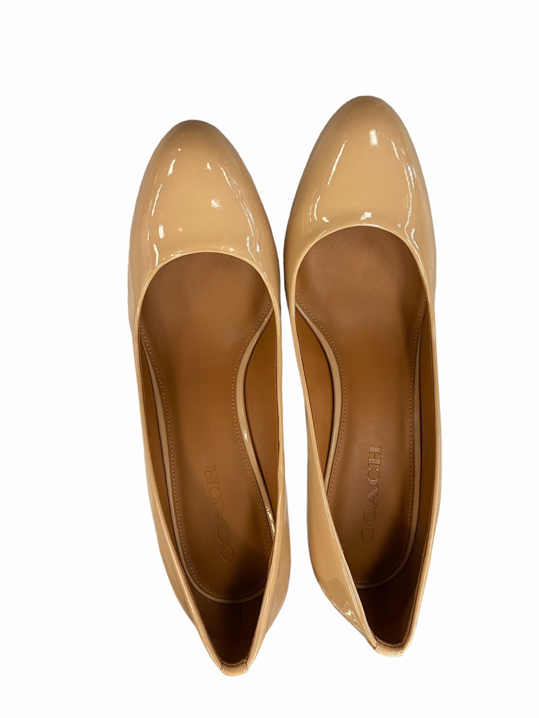 Shoes Designer By Coach In Tan, Size: 10 Brave Walk