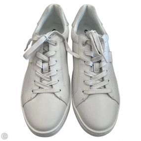 Ventilated Mesh Long Distance Shoes Designer By Coach In White, Size: 9.5