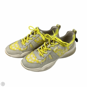 Breathable City Adventure Durable Build Weekend Errands Shoes Designer By Coach In Yellow, Size: 7