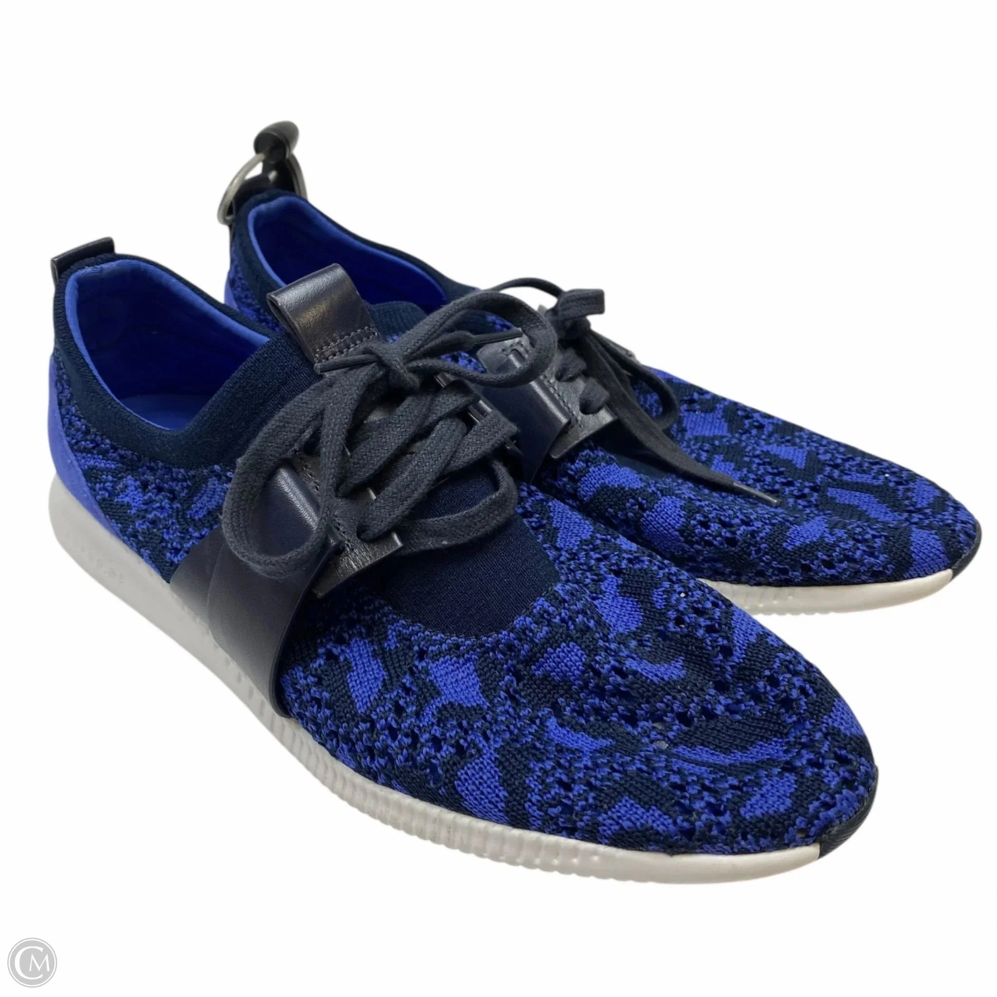 Shoes Designer By Cole-haan In Black & Blue, Size: 8.5 Responsive Cushion Weekend Warriors