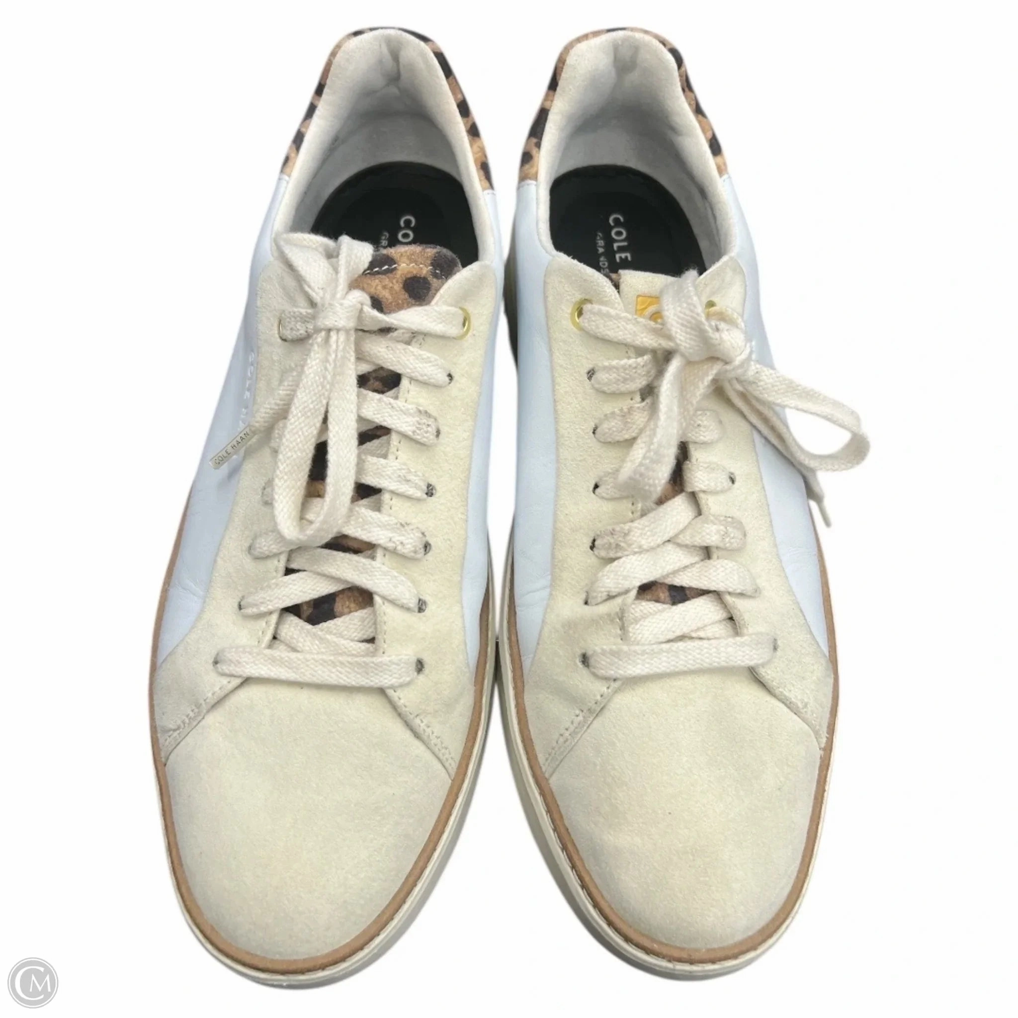 Comfort toe Bright Neon Shoes Designer By Cole-haan In White, Size: 11