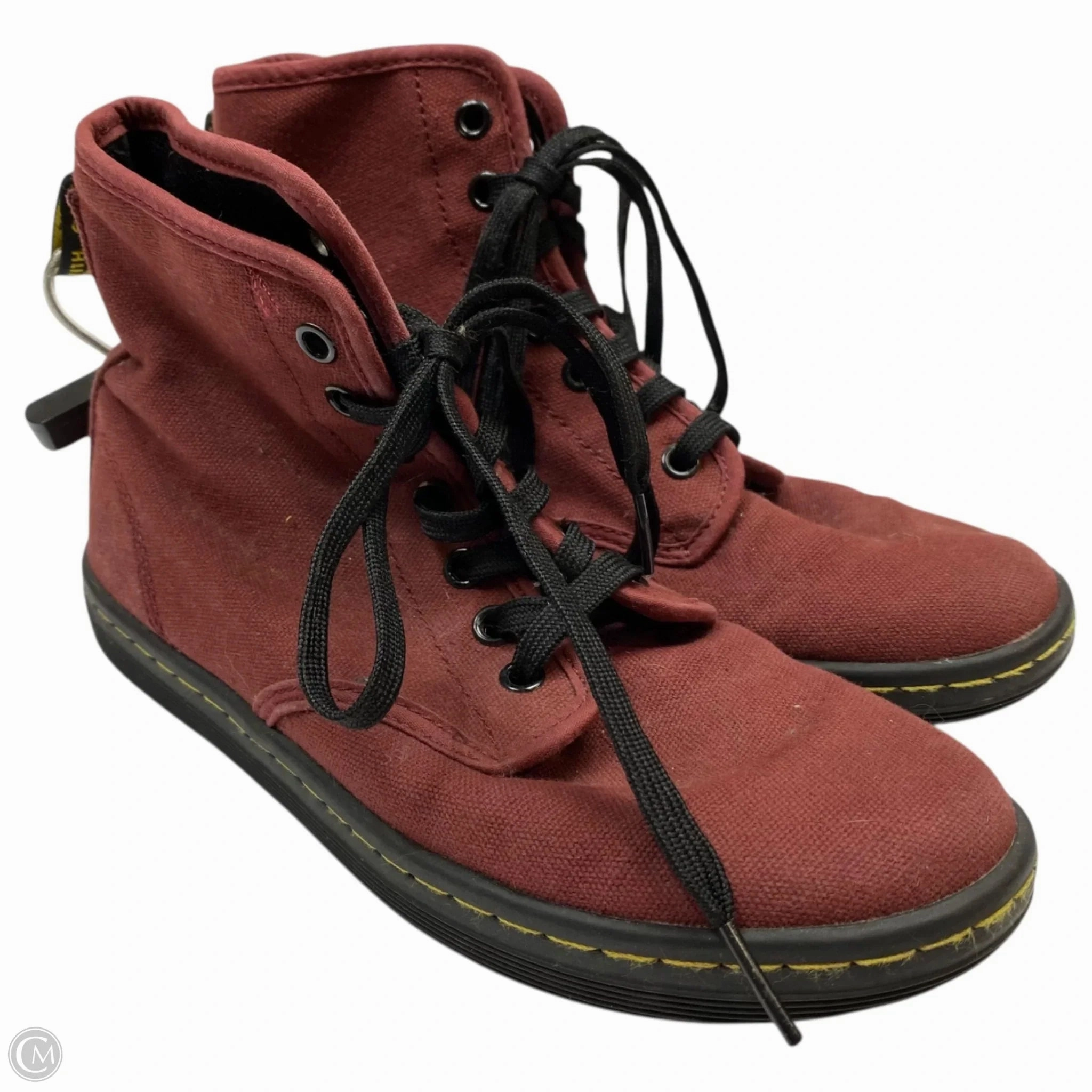 Storm Proof Memory Foam Standing All Shoes Designer By Dr Martens In Red, Size: 7