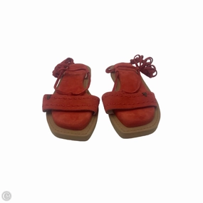 Shoes Designer By Frye In Orange, Size: 6 Dry Fast