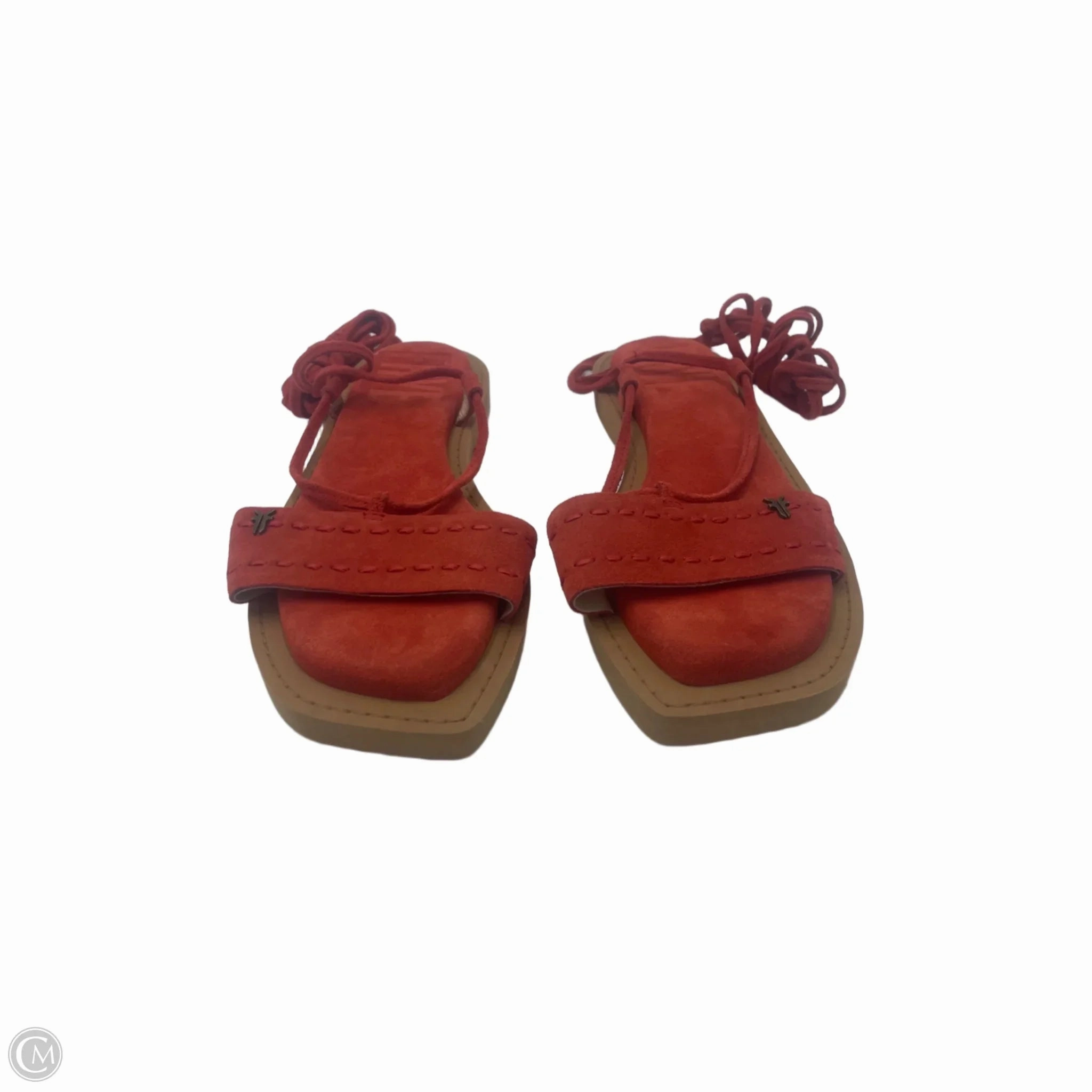 Shoes Designer By Frye In Orange, Size: 6 Dry Fast