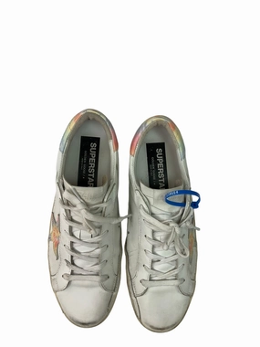 Shoes Designer By Golden Goose In White, Size: 11 Clean Step Calm Step