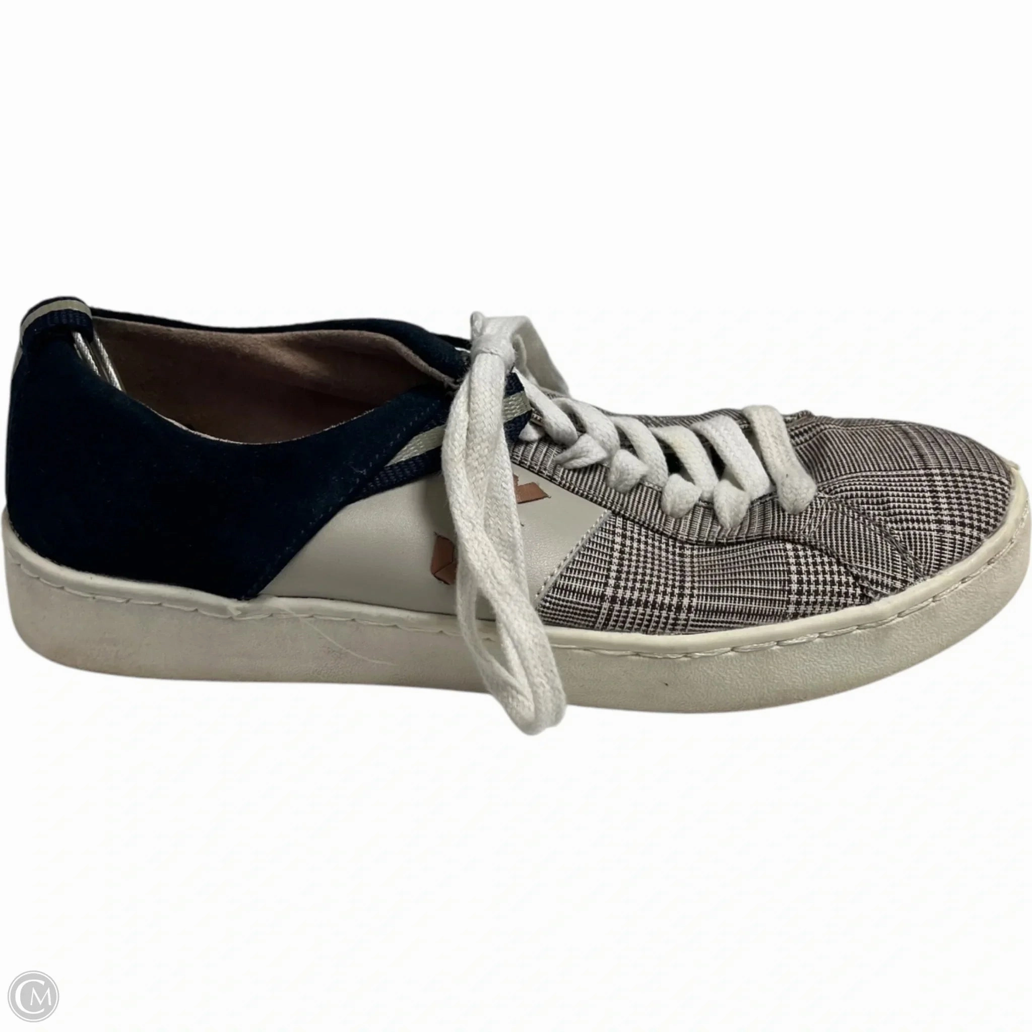 Shoes Designer By Jack Rogers In Blue & Brown, Size: 7 Palm Base