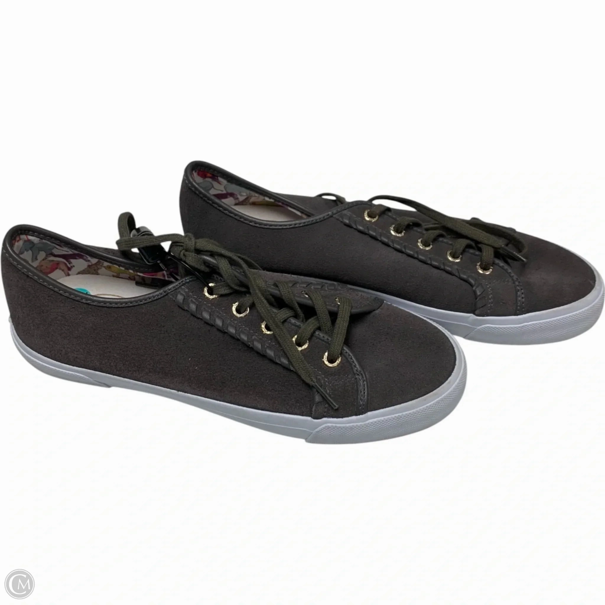 Green Core Shoes Designer By Jack Rogers In Grey, Size: 7.5