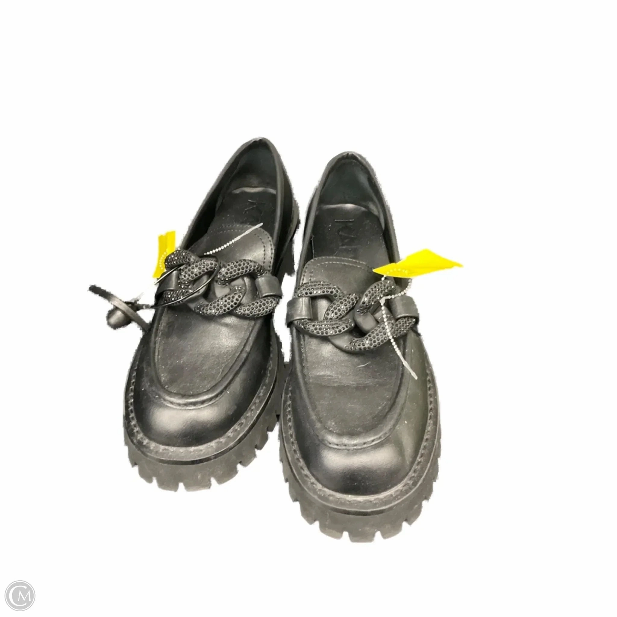 Style Goal Shoes Designer By Karl Lagerfeld In Black, Size: 10