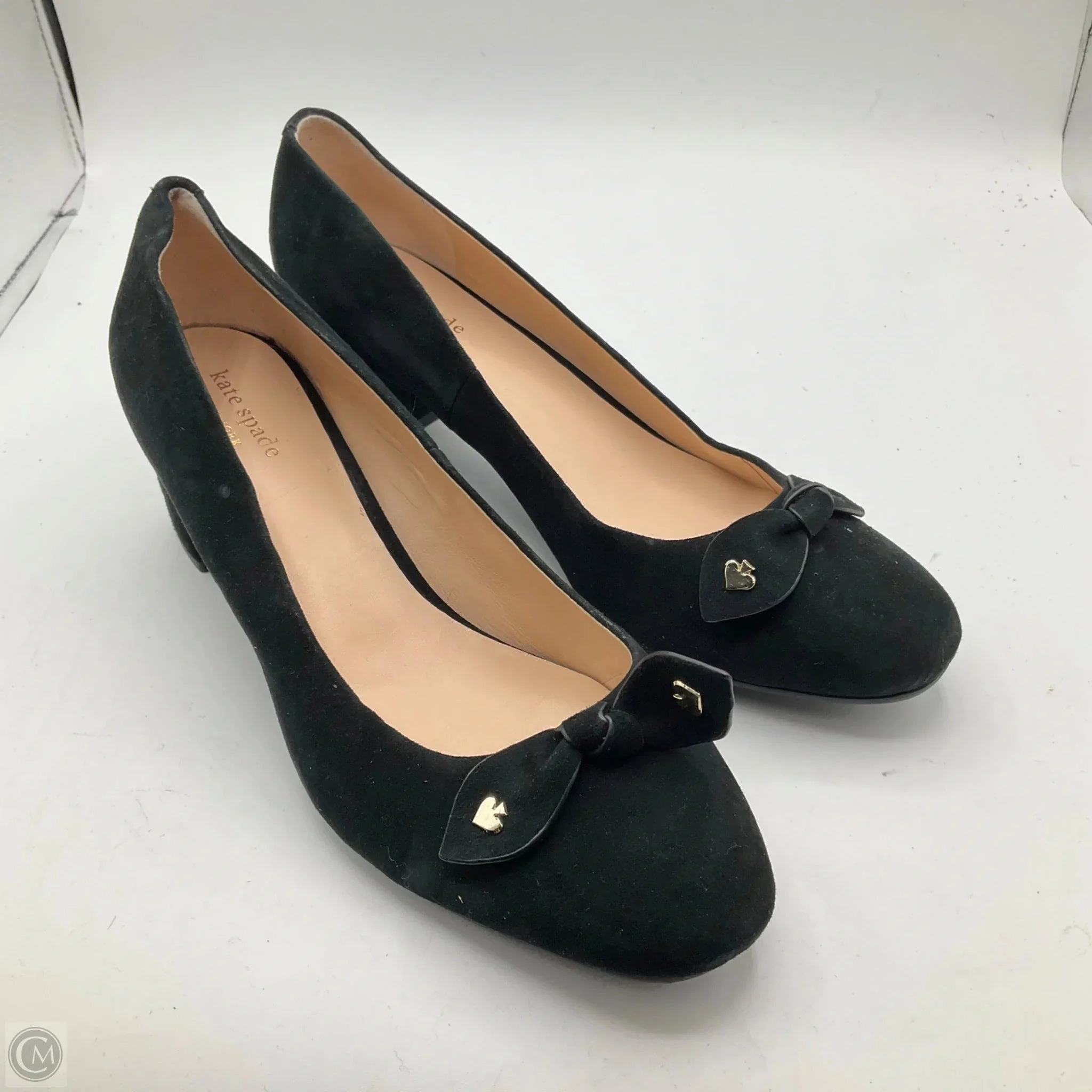 Shoes Designer By Kate Spade In Black, Size: 9 hook and loop closure