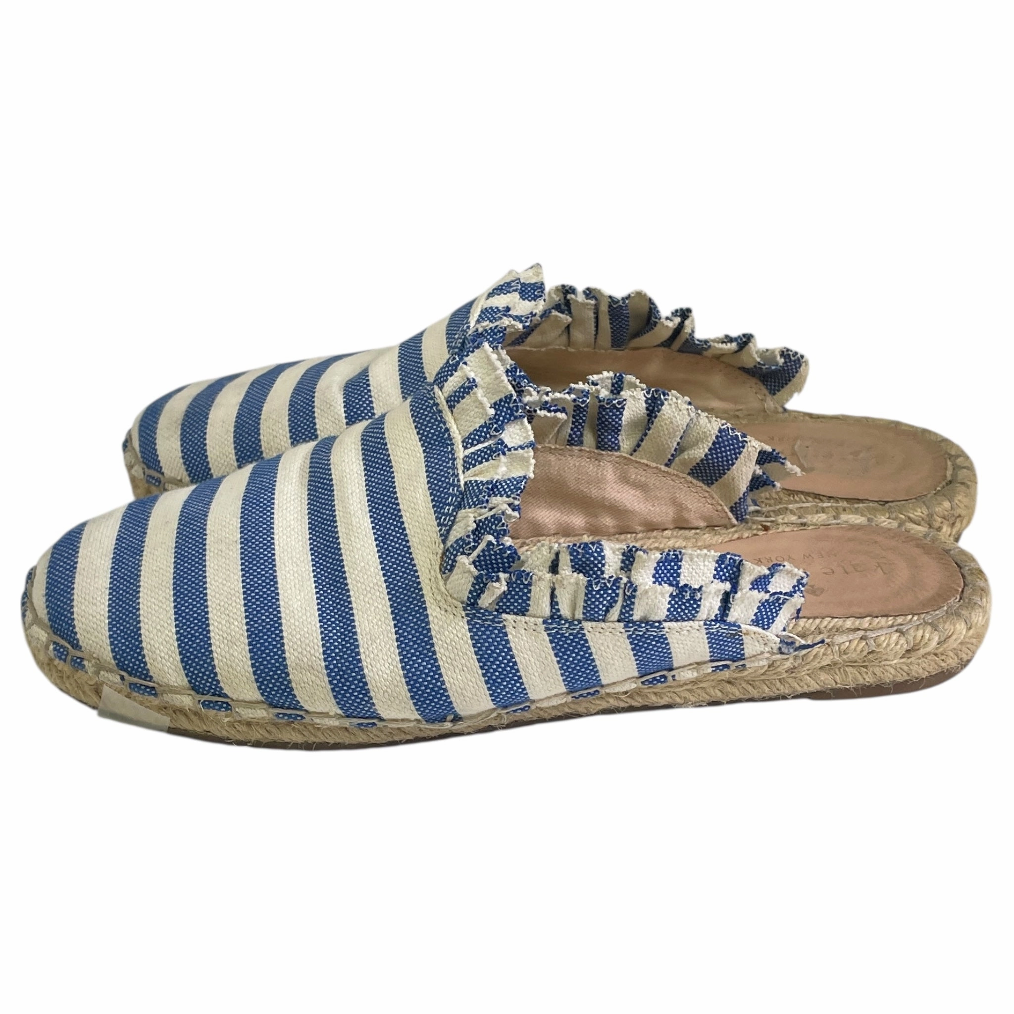 Soul Step Shoes Designer By Kate Spade In Blue & White, Size:8